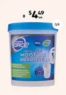 ALDI Power Force Refillable Moisture Absorber offer