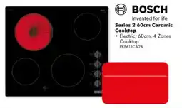 The Good Guys Bosch Series 2 60cm Ceramic Cooktop offer
