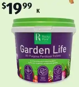 ALDI Rocky Point Garden Life All-Purpose Fertiliser Pellets offer