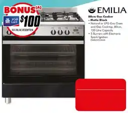 The Good Guys Emilia 80cm Gas Cooker offer