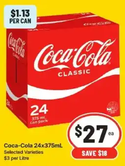 IGA Coca-Cola Classic offer