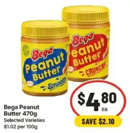 IGA Bega Peanut Butter offer