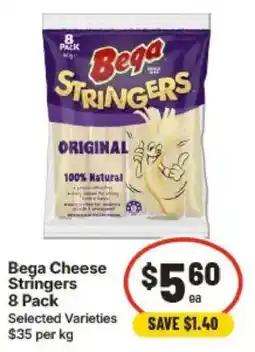 IGA Bega Cheese Stringers offer