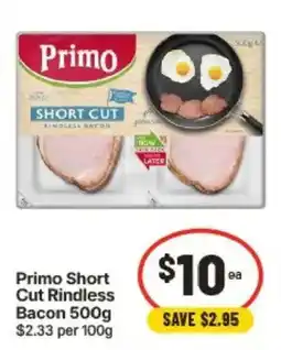 IGA Primo Short Cut Rindless Bacon offer