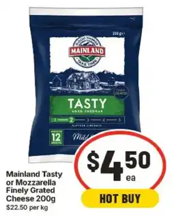 IGA Mainland Tasty Aged Cheddar offer