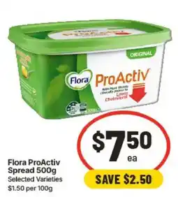 IGA Flora ProActiv Spread offer