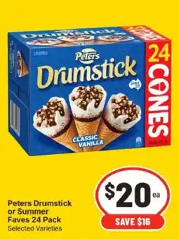 IGA Peters Drumstick offer