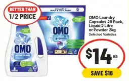 IGA OMO Laundry Capsules offer