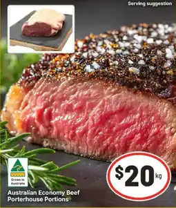 IGA Australian Economy Beef Porterhouse Portions offer