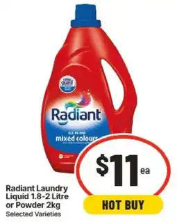 IGA Radiant Laundry Liquid offer