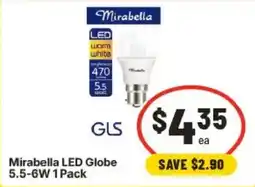 IGA Mirabella LED Globe offer