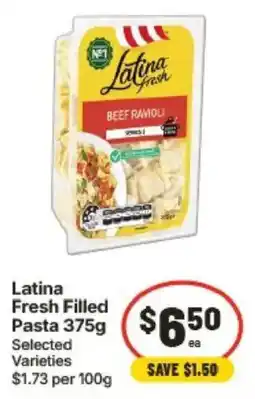 IGA Latina Fresh Filled Pasta offer