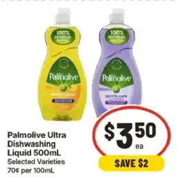 IGA Palmolive Ultra Dishwashing Liquid offer