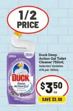 IGA Duck Deep Action Gel Toilet Cleaner offer
