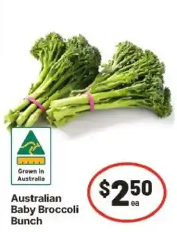 IGA Australian Baby Broccoli Bunch offer