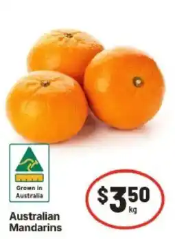 IGA Australian Mandarins offer