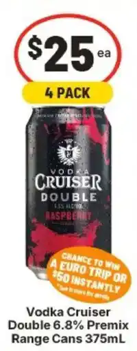 IGA Vodka Cruiser Double Premix offer