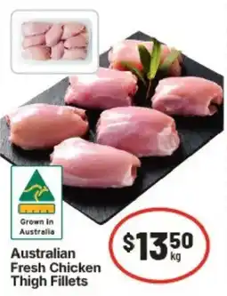 IGA Australian Fresh Chicken Thigh Fillets offer