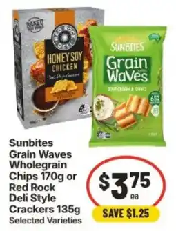 IGA Sunbites Grain Waves Wholegrain Chips offer