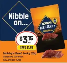 IGA Nobby's Beef Jerky offer