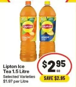 IGA Lipton Ice Tea 1.5 Litre offer