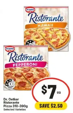IGA Dr. Oetker Ristorante Pizza offer