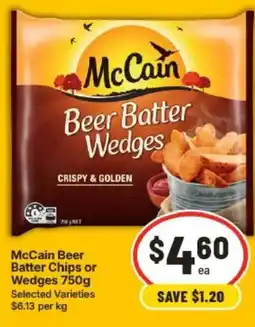 IGA McCain Beer Batter Wedges offer