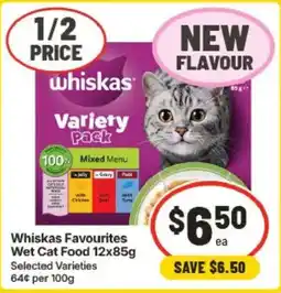 IGA Whiskas Variety pack offer