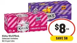 IGA Kirks Selected Varieties offer