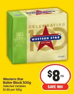IGA Western Star Butter Block offer