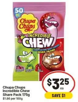 IGA Chupa Chups Incredible Chew offer