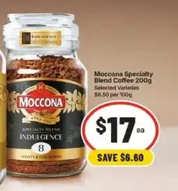 IGA Moccona Specialty Blend Coffee offer