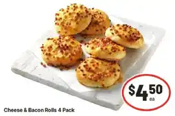 IGA Cheese & Bacon Rolls offer