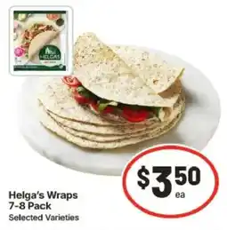 IGA Helga's Wraps offer