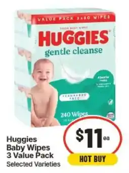 IGA Huggies Baby Wipes offer