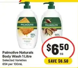 IGA Palmolive Naturals Body Wash offer