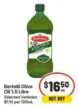 IGA Bertolli Olive Oil offer