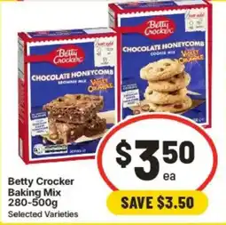 IGA Betty Crocker Baking Mix offer