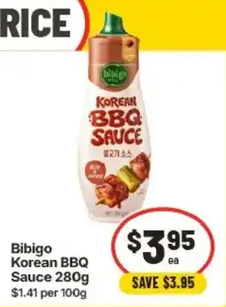IGA Bibigo Korean BBQ Sauce offer