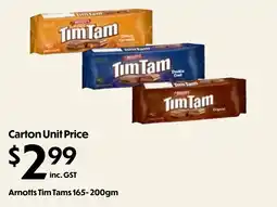 Campbells Wholesale Arnott's Tim Tams offer