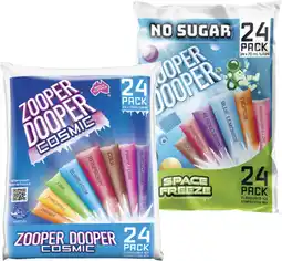Coles Zooper Dooper Water Ice offer
