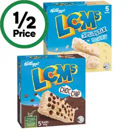 Woolworths Kellogg’s LCMs Bars offer