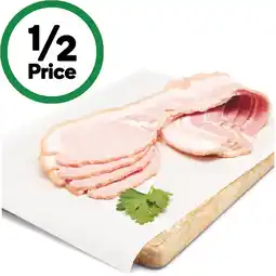 Woolworths Hans Middle Bacon Rashers – From the Deli offer