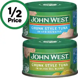 Woolworths John West Tuna offer