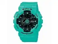 Bevilles Jewellery Casio Baby-G Neon Neon Aqua Watch BA111-3A offer