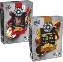 Coles Red Rock Deli Style Crackers offer