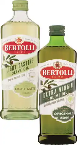 Coles Bertolli Olive Oil offer