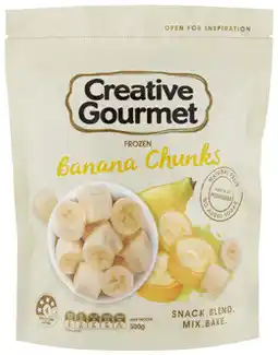 Coles Creative Gourmet Frozen Banana Chunks offer