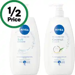 Woolworths Nivea Shower Cream offer