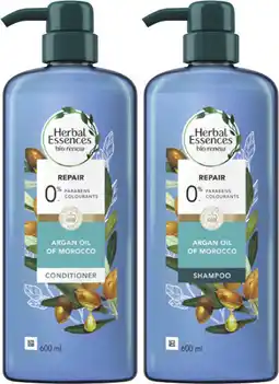 Coles Herbal Essences Shampoo or Conditioner 600mL offer